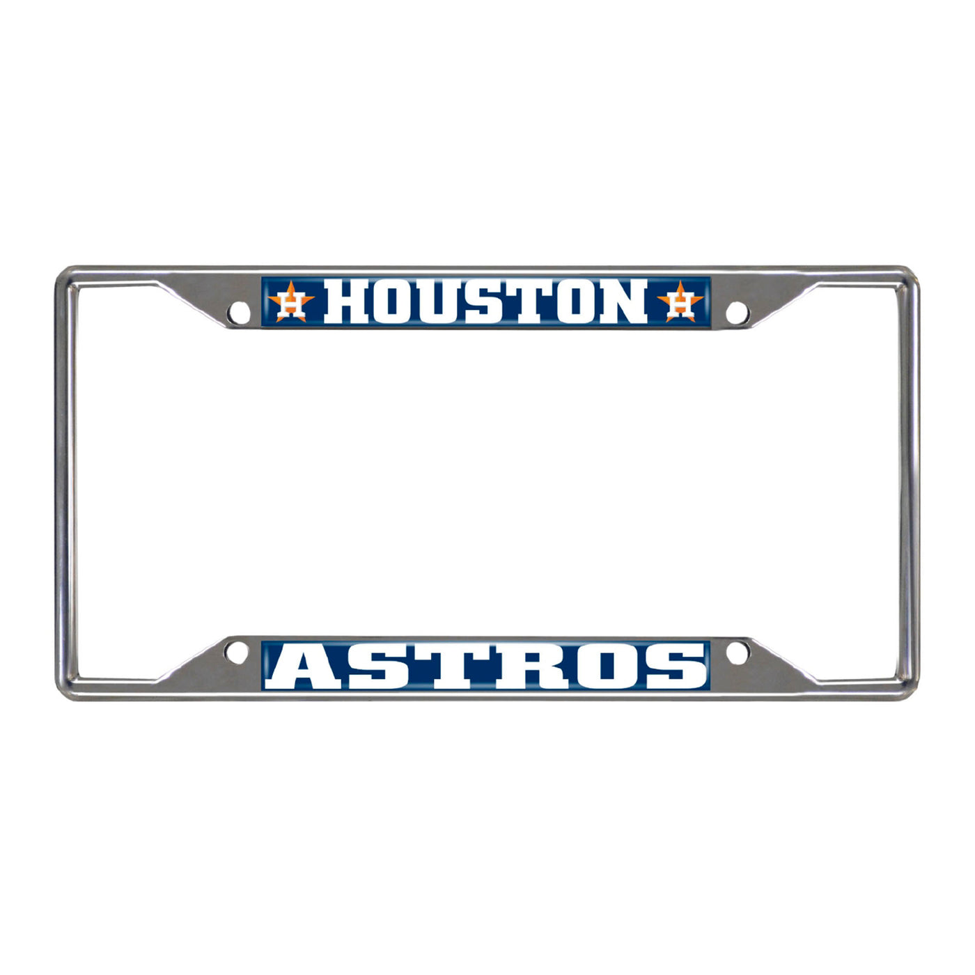 Houston Astros License Chrome Plate Frame