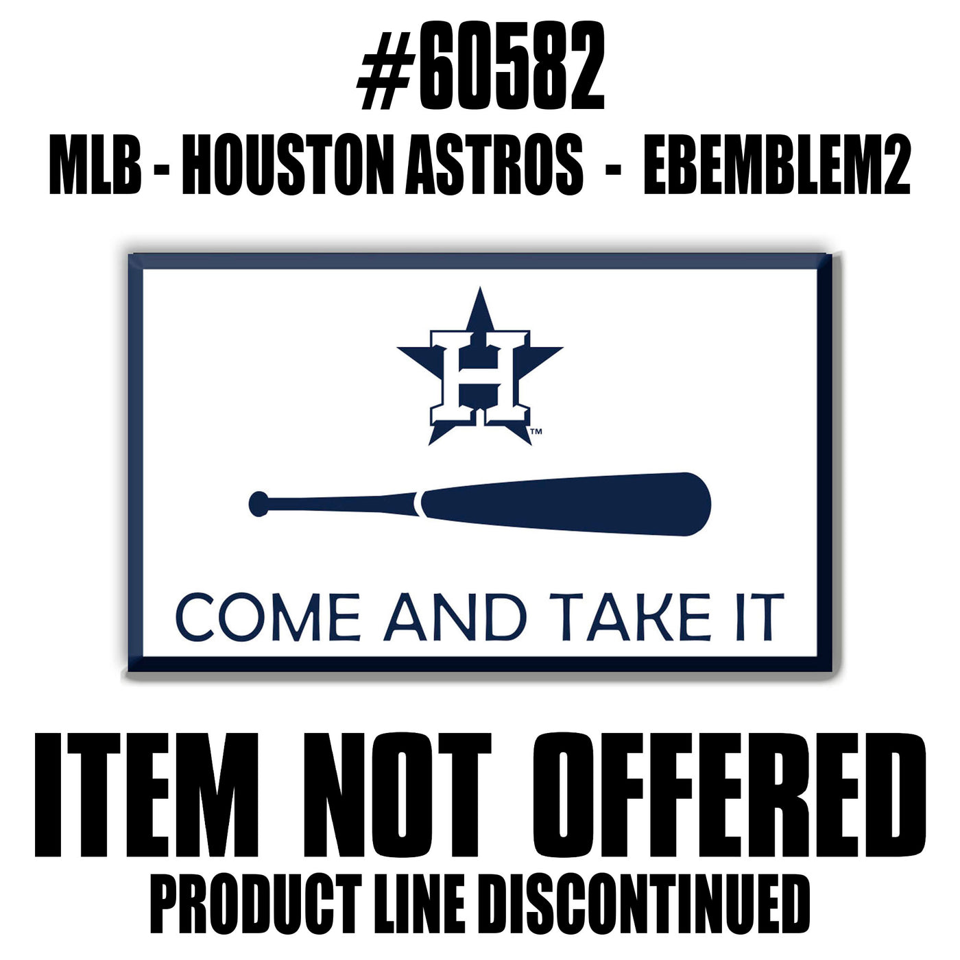 MLB - Houston Astros Embossed Color Emblem2