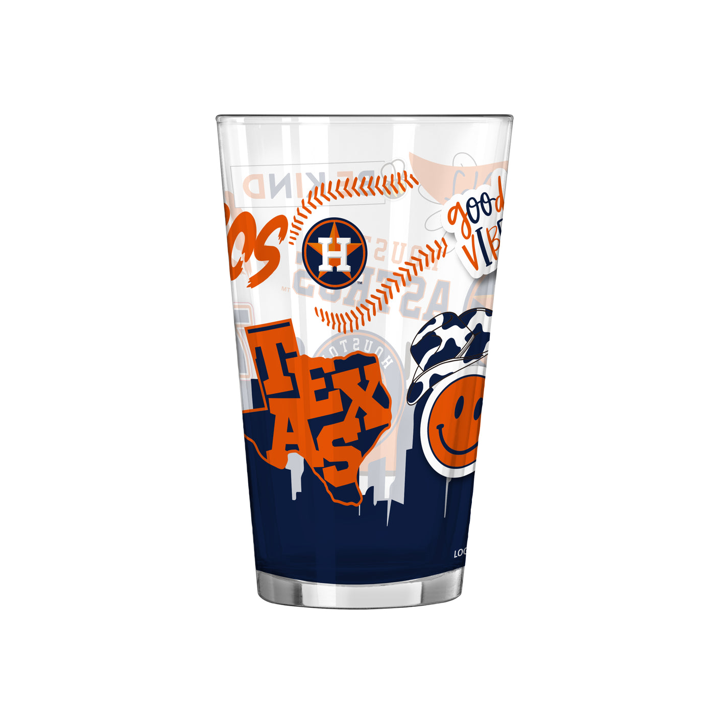 Houston Astros 16oz Native Pint Glass