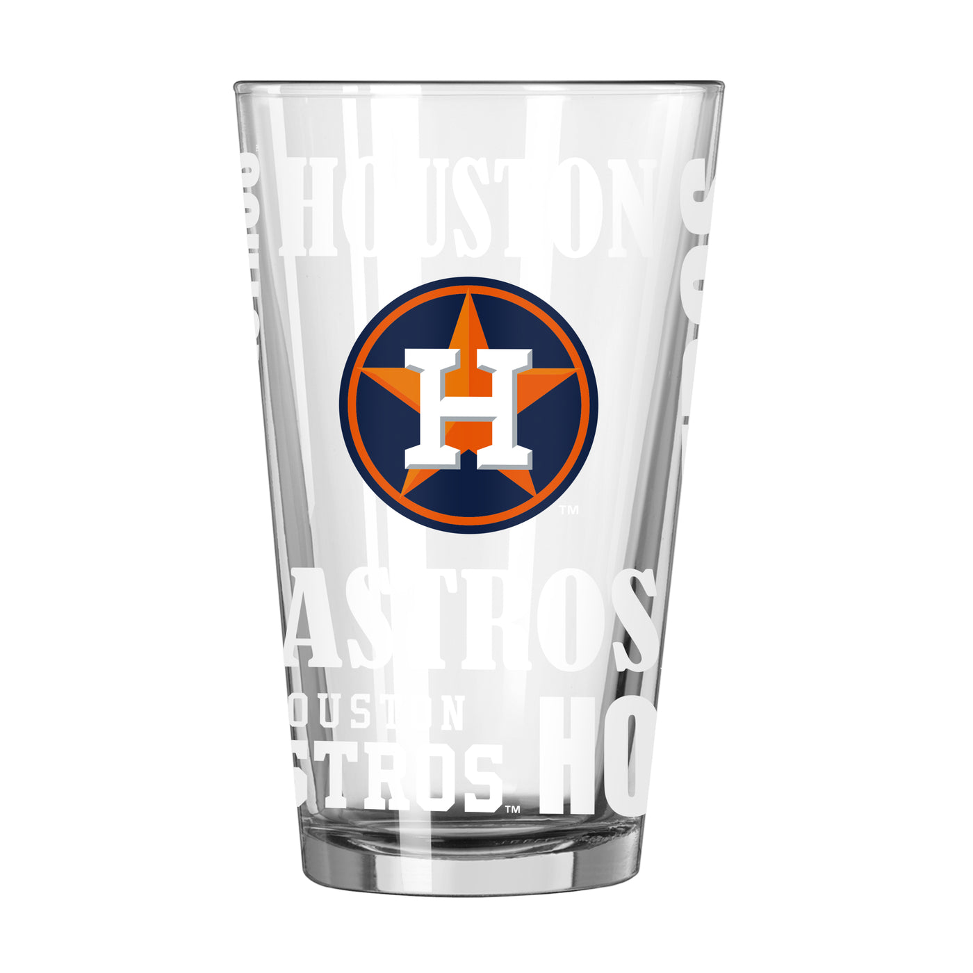 Houston Astros 16oz Replay Pint Glass
