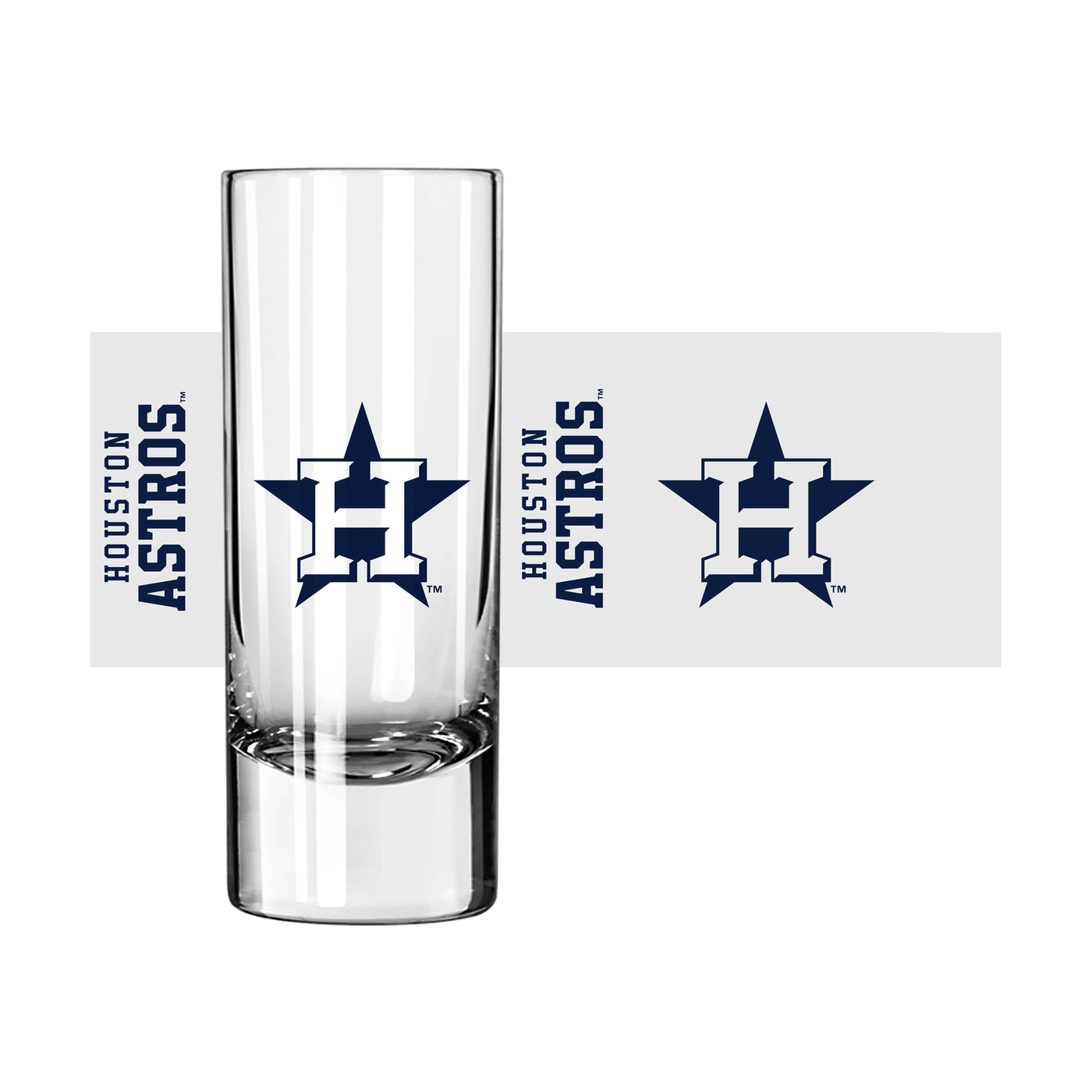 Houston Astros 2.5oz Gameday Shooter Glass