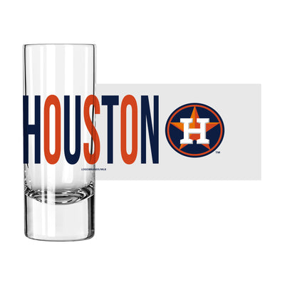 Houston Astros 2.5oz Overtime Shooter Glass