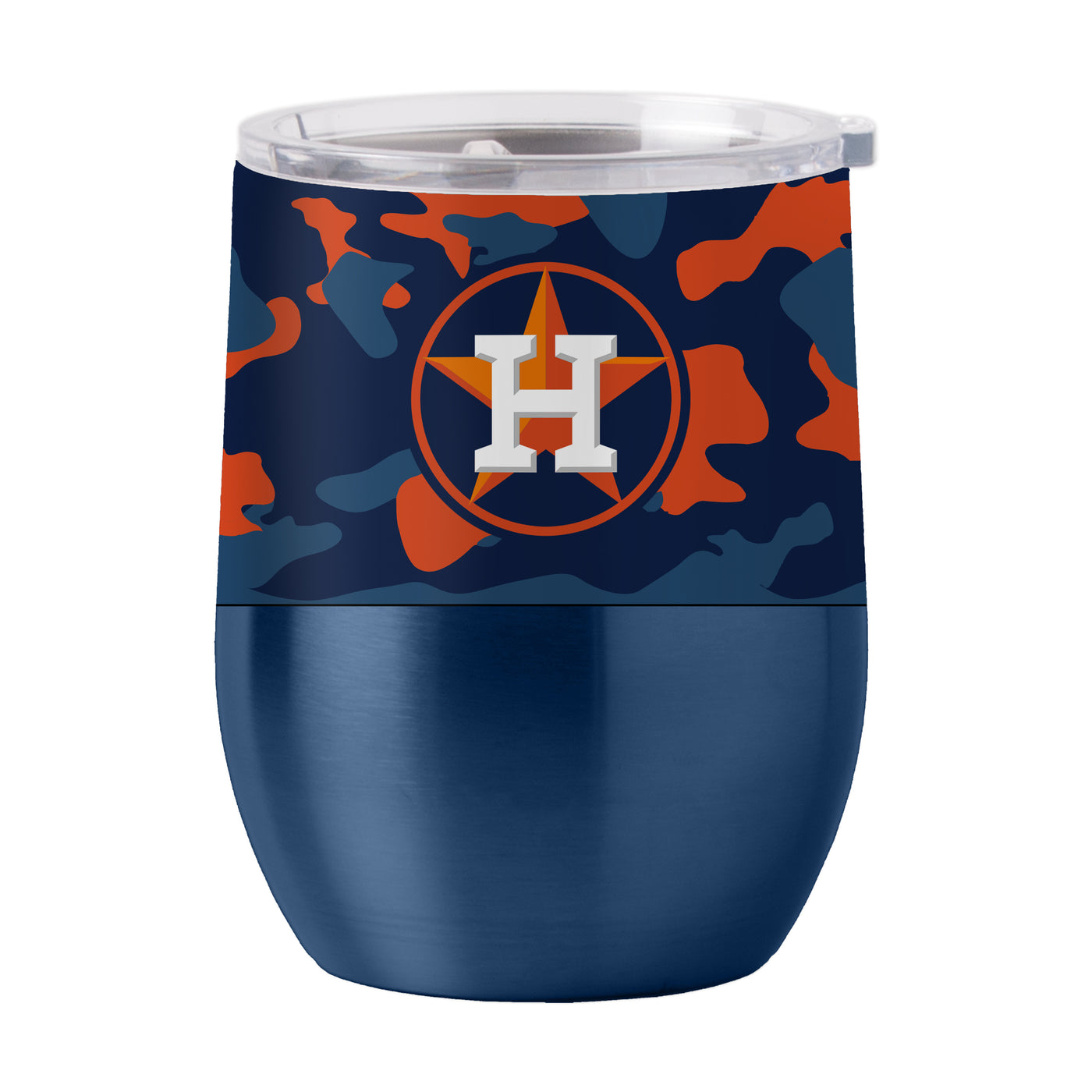Houston Astros 16oz Camo Stainless Curved Beverage