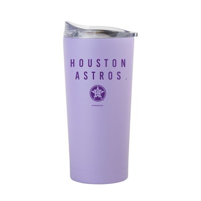 Houston Astros 20oz Tonal Lavender Powder Coat Tumbler