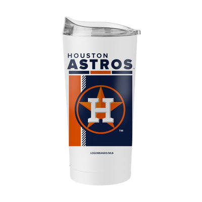 Houston Astros 20oz Poster Powder Coat Tumbler
