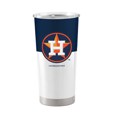 Houston Astros 20oz Colorblock Stainless Tumbler - Logo Brands