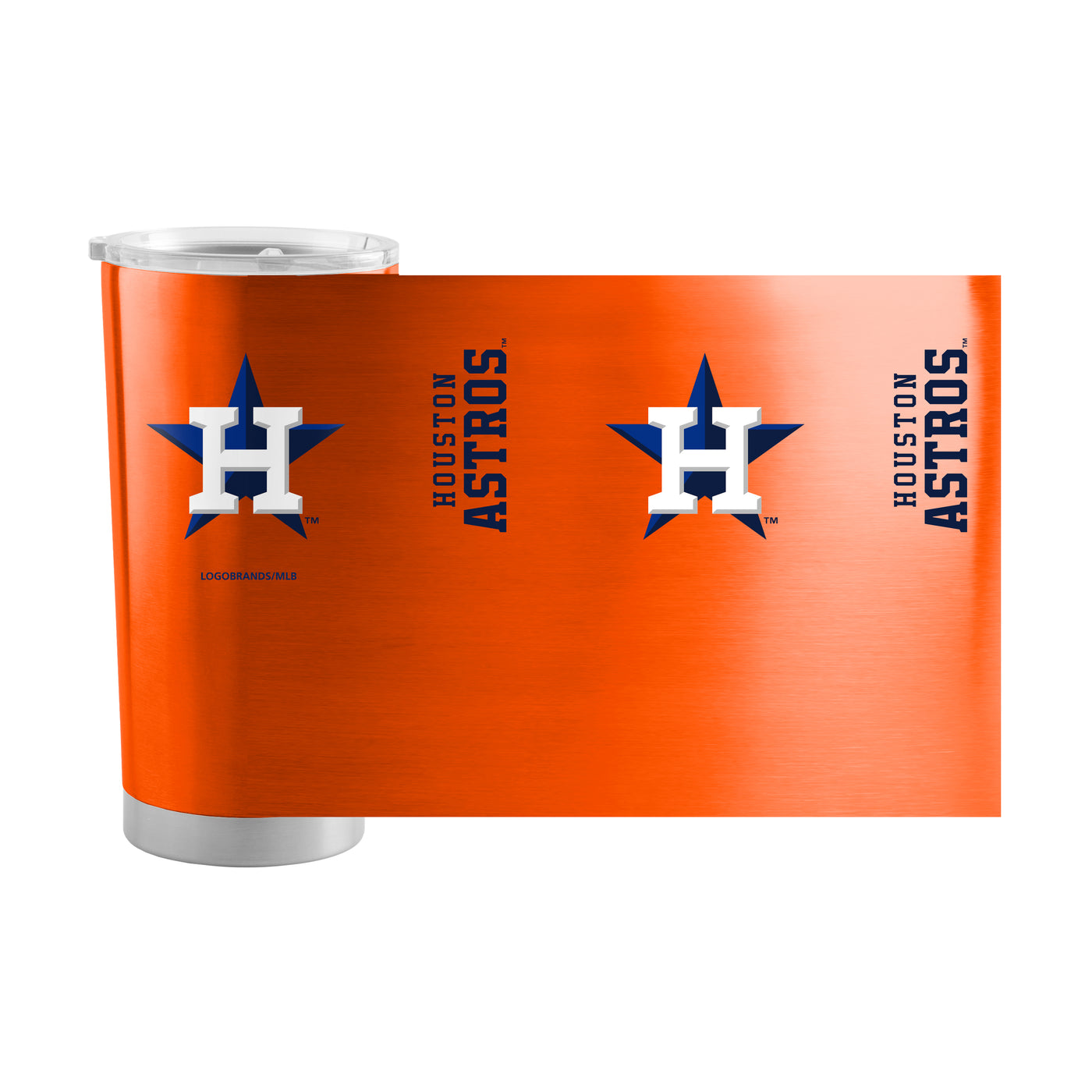 Houston Astros 20oz Orange Gameday Stainless Steel Tumbler