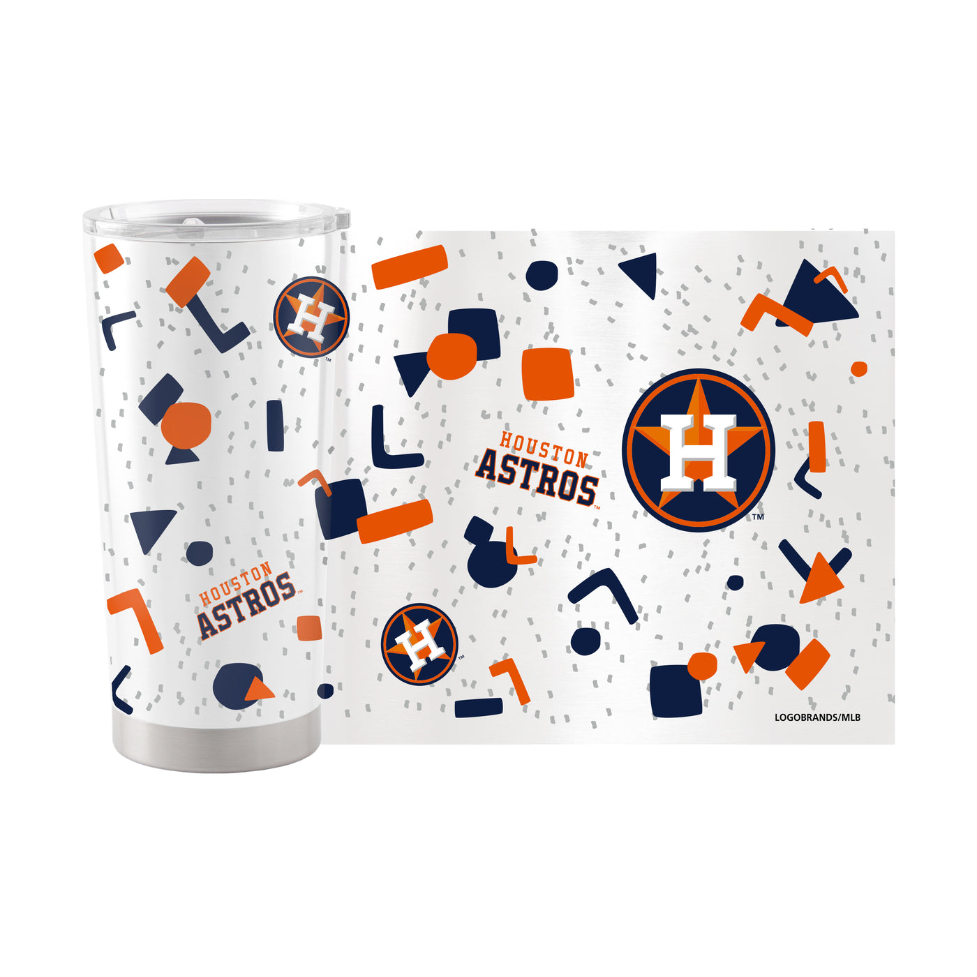 Houston Astros 20oz Flashback Stainless Steel Tumbler