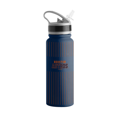 Houston Astros 25oz Pinstripes SingleWall FlipTop Bottle