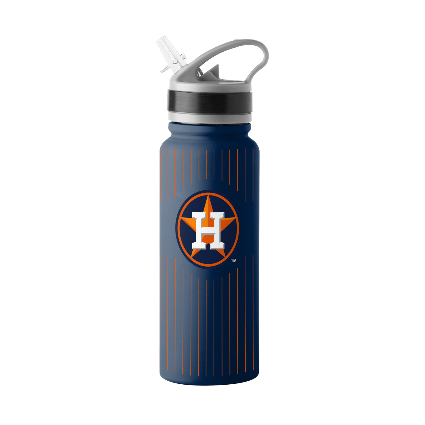Houston Astros 25oz Pinstripes SingleWall FlipTop Bottle