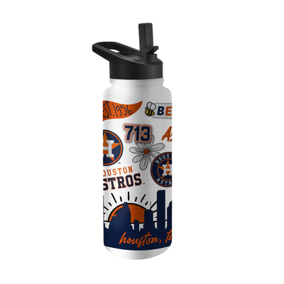 Houston Astros 34oz Native Quencher Bottle