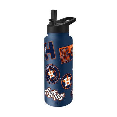 Houston Astros 34oz Dream Weave Quencher Bottle