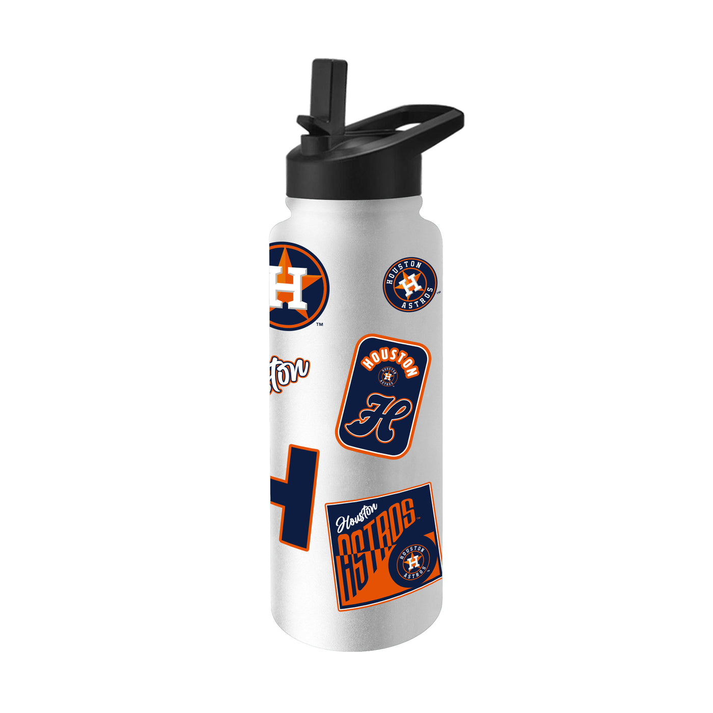 Houston Astros 34oz White Dreamweave Quencher Bottle