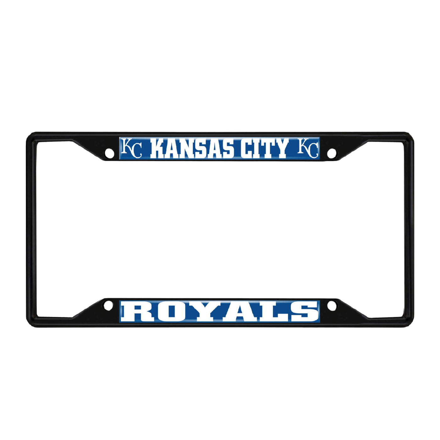 MLB - Kansas City Royals Black License Plate Frame