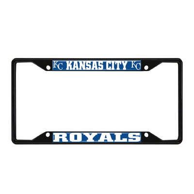 MLB - Kansas City Royals Black License Plate Frame