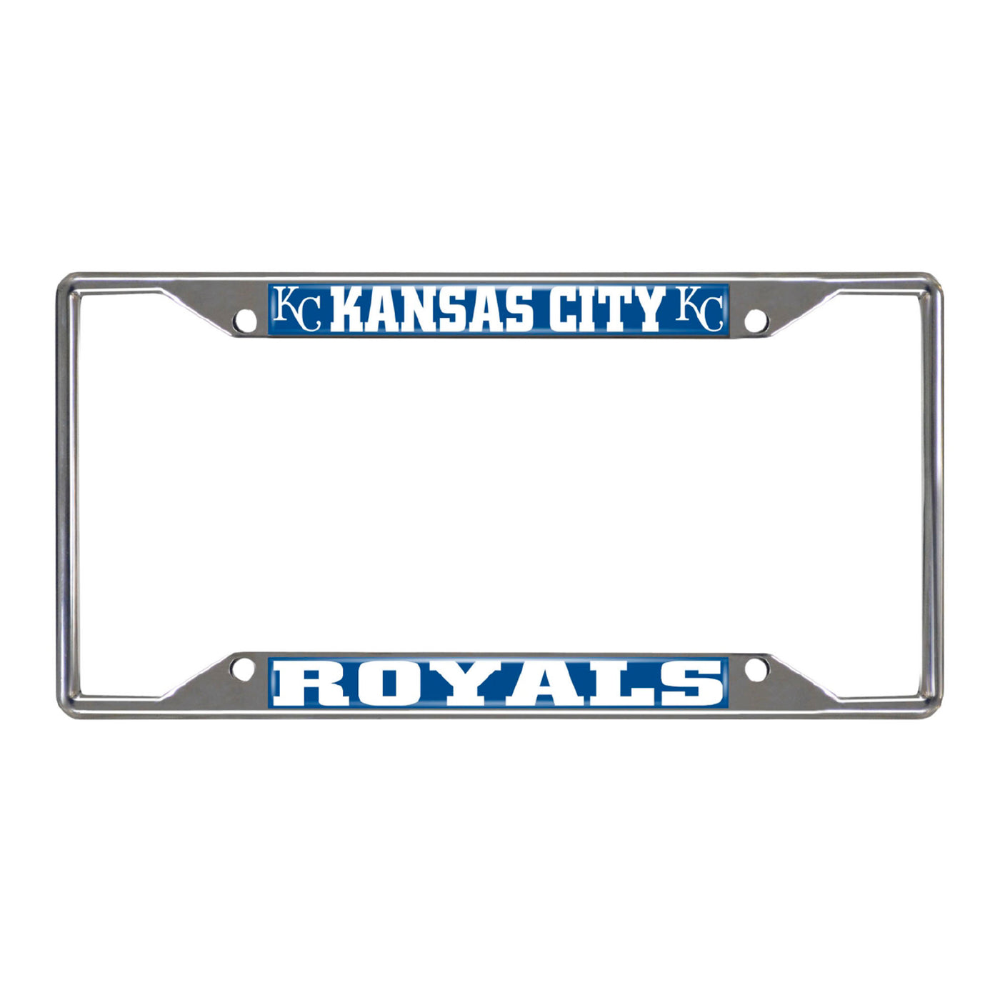 MLB - Kansas City Royals Chrome License Plate Frame
