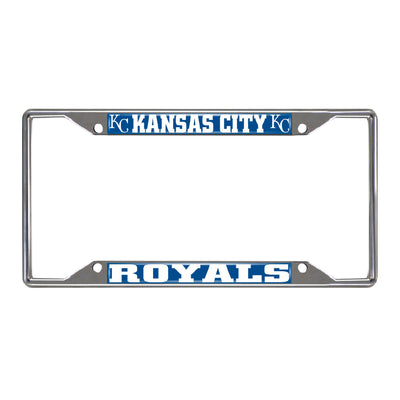 MLB - Kansas City Royals Chrome License Plate Frame