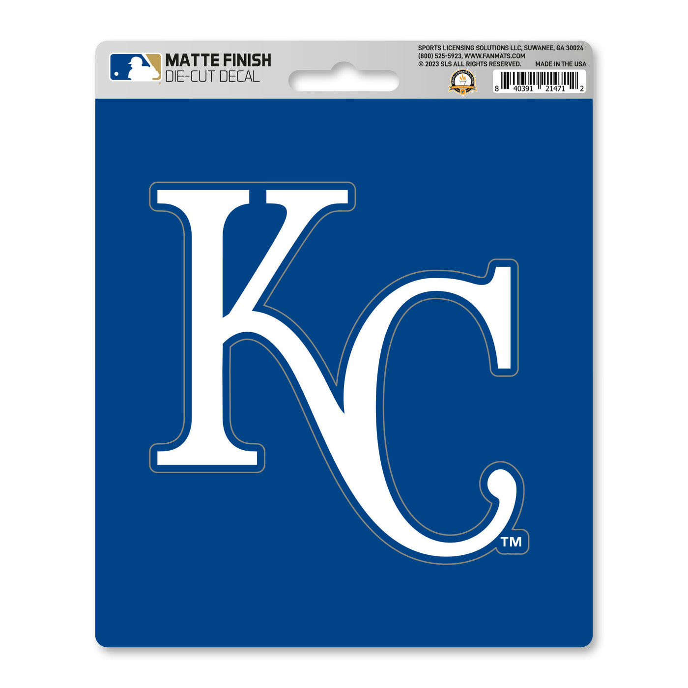 MLB - Kansas City Royals Matte Decal