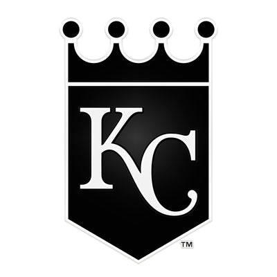 MLB - Kansas City Royals Plastic Chrome Emblem