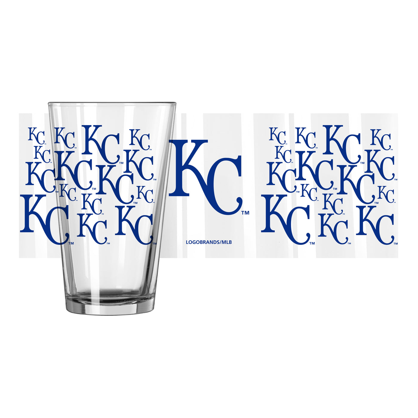 Kansas City Royals 16oz Scatter Pint Glass