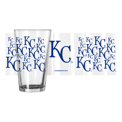 Kansas City Royals 16oz Scatter Pint Glass