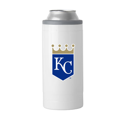K.C Royals Letterman 12 oz Slim Can Coolie