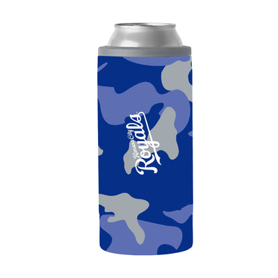 Kansas City Royals 12oz Camo Slim Can Coolie