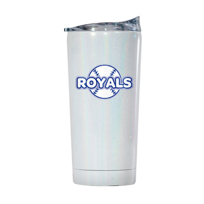 Kansas City Royals 20oz Bubble Iridescent Tumbler - Logo Brands