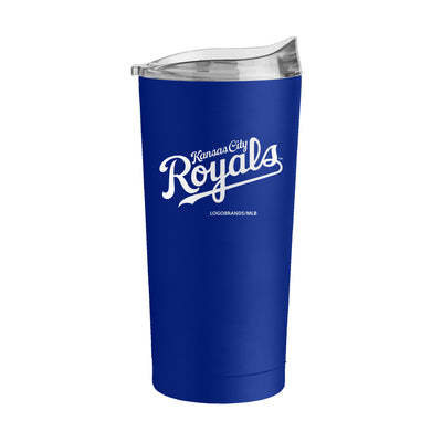 Kansas City Royals 20oz Flipside Powder Coat Tumbler - Logo Brands