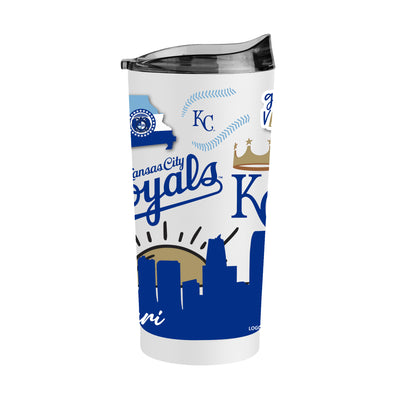 Kansas City Royals 20oz Native Powder Coat Tumbler