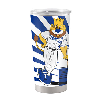 Kansas City Royals 20oz Mascot Stainless Steel Tumbler - Logo Brands