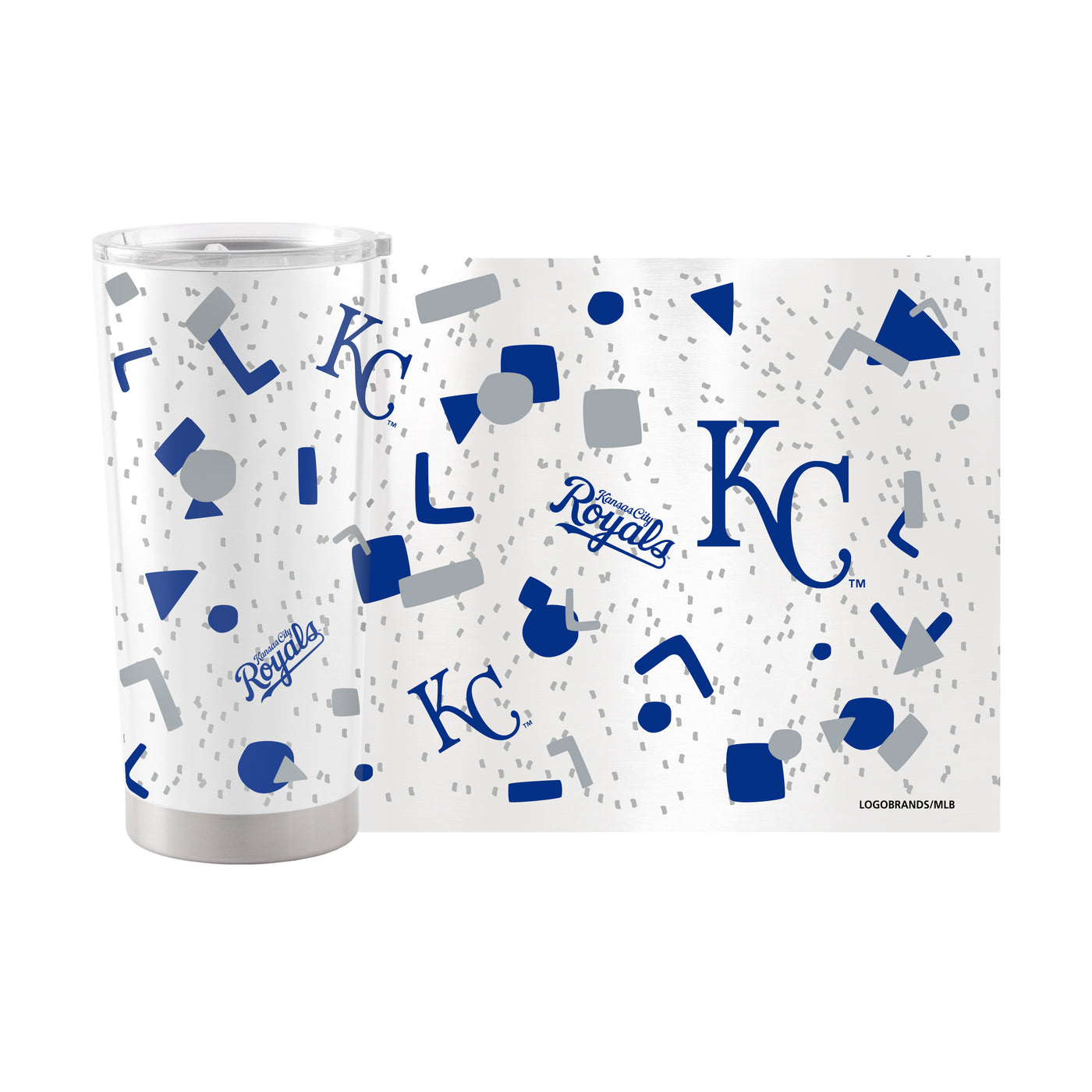 Kansas City Royals 20oz Flashback Stainless Steel Tumbler