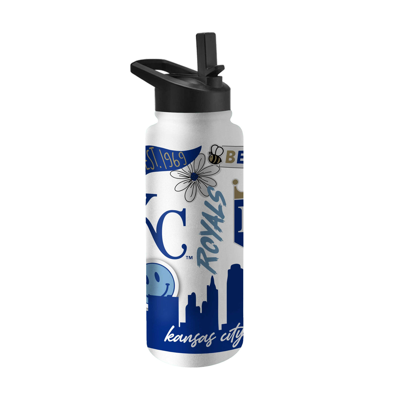 Kansas City Royals 34oz Native Quencher Bottle