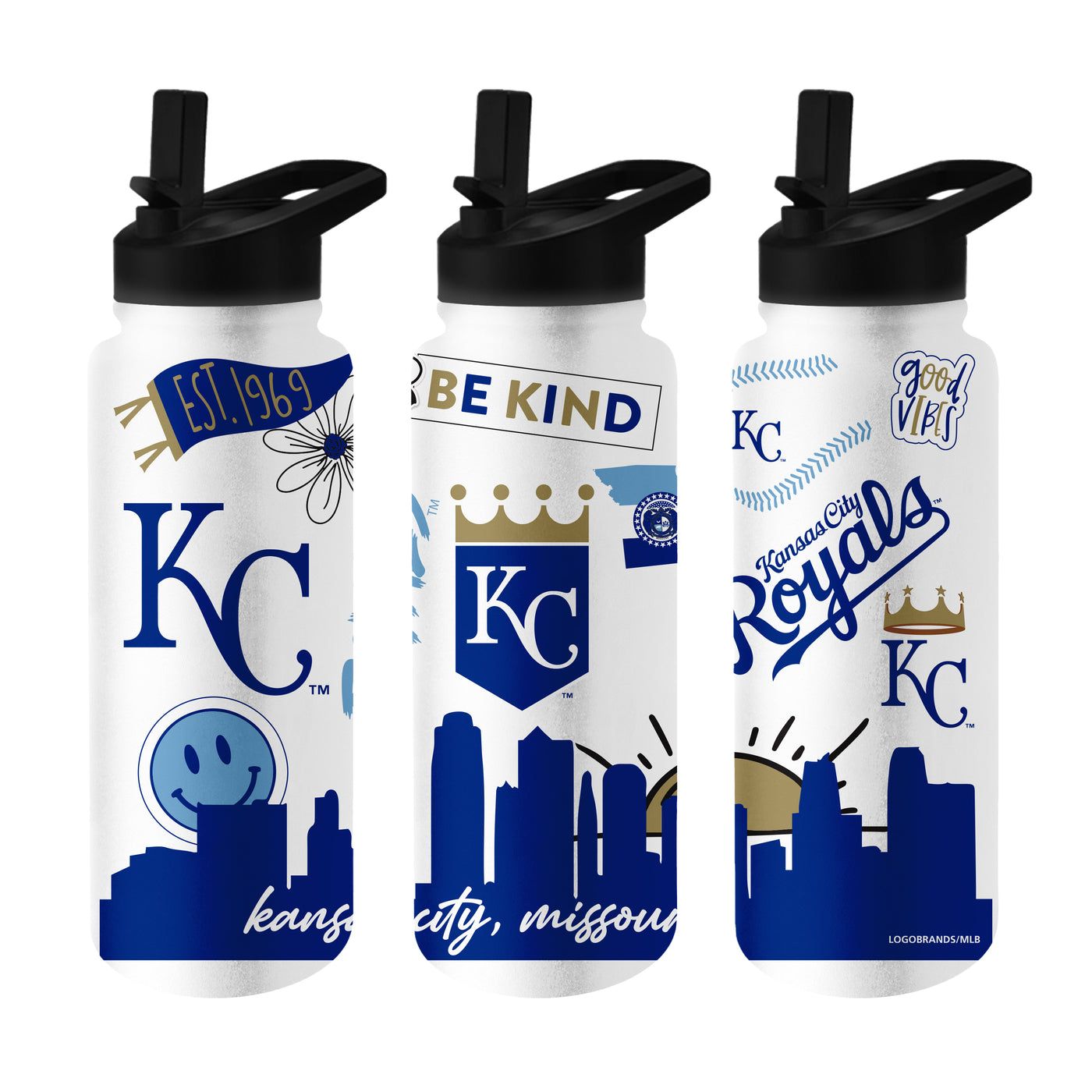 Kansas City Royals 34oz Native Quencher Bottle