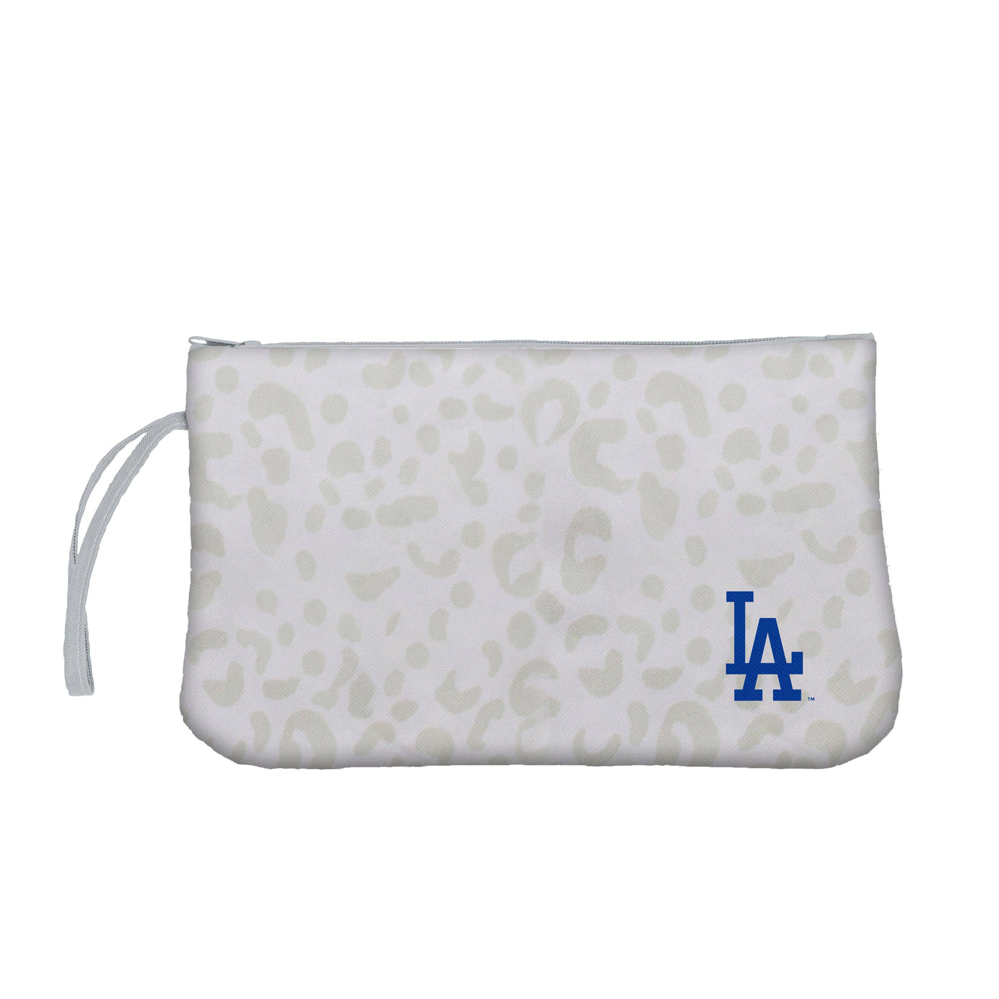 Los Angeles Dodgers Leopard Print Wristlet