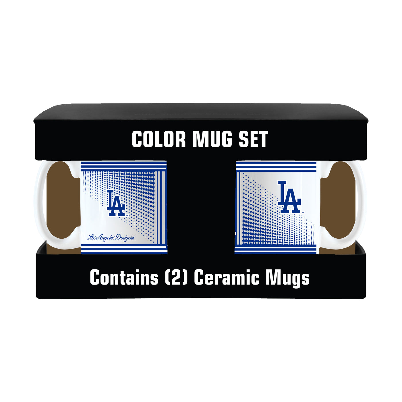 LA Dodgers Hero MUG SET HERO - 2pk