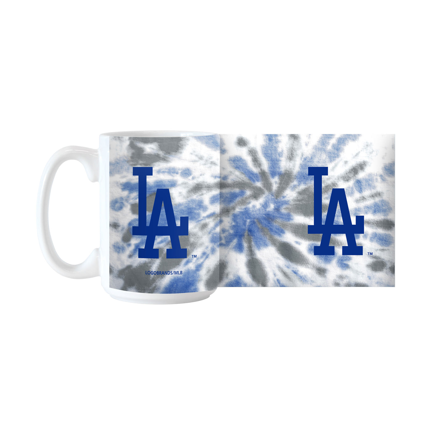 LA Dodgers 15oz Tie Dye Sublimated Mug