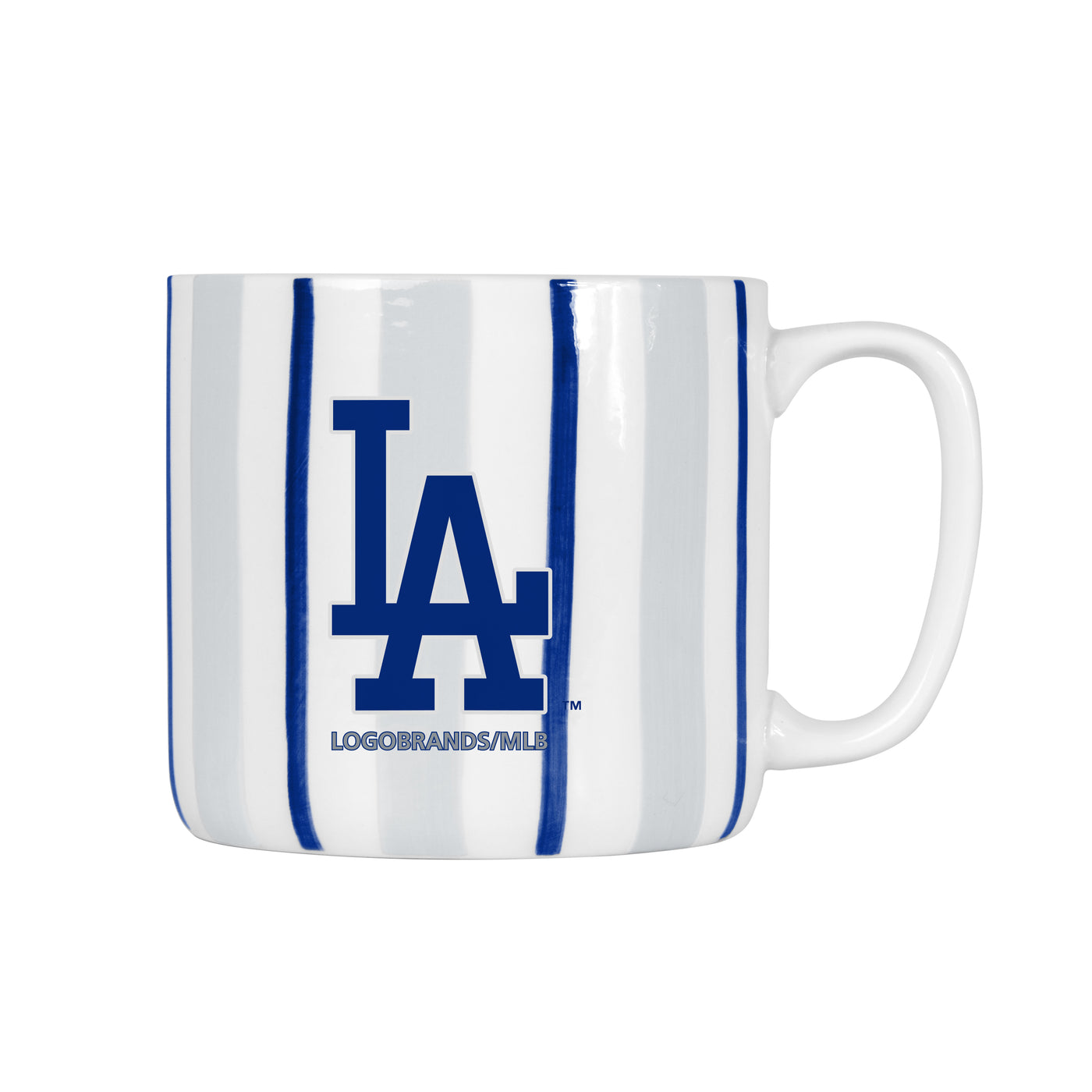 LA Dodgers 16oz Brushstroke Stripe Mug