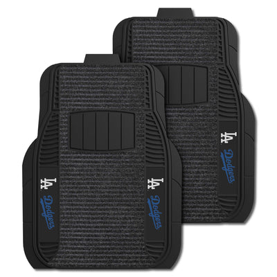MLB - Los Angeles Dodgers 2-pc Deluxe Car Mat Set