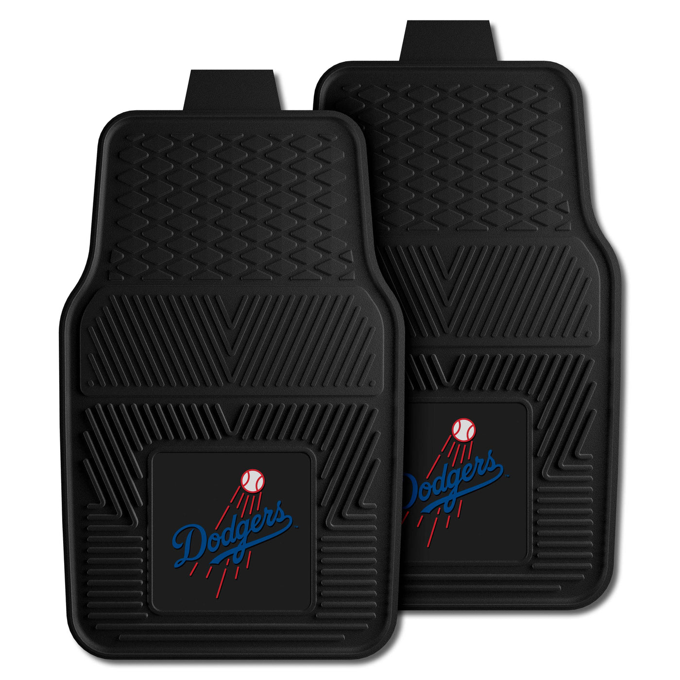 MLB - Los Angeles Dodgers 2-pc Vinyl Car Mat Set