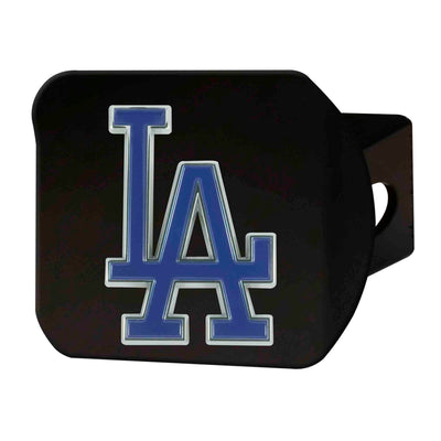 MLB - Los Angeles Dodgers Color on Black Hitch Cover