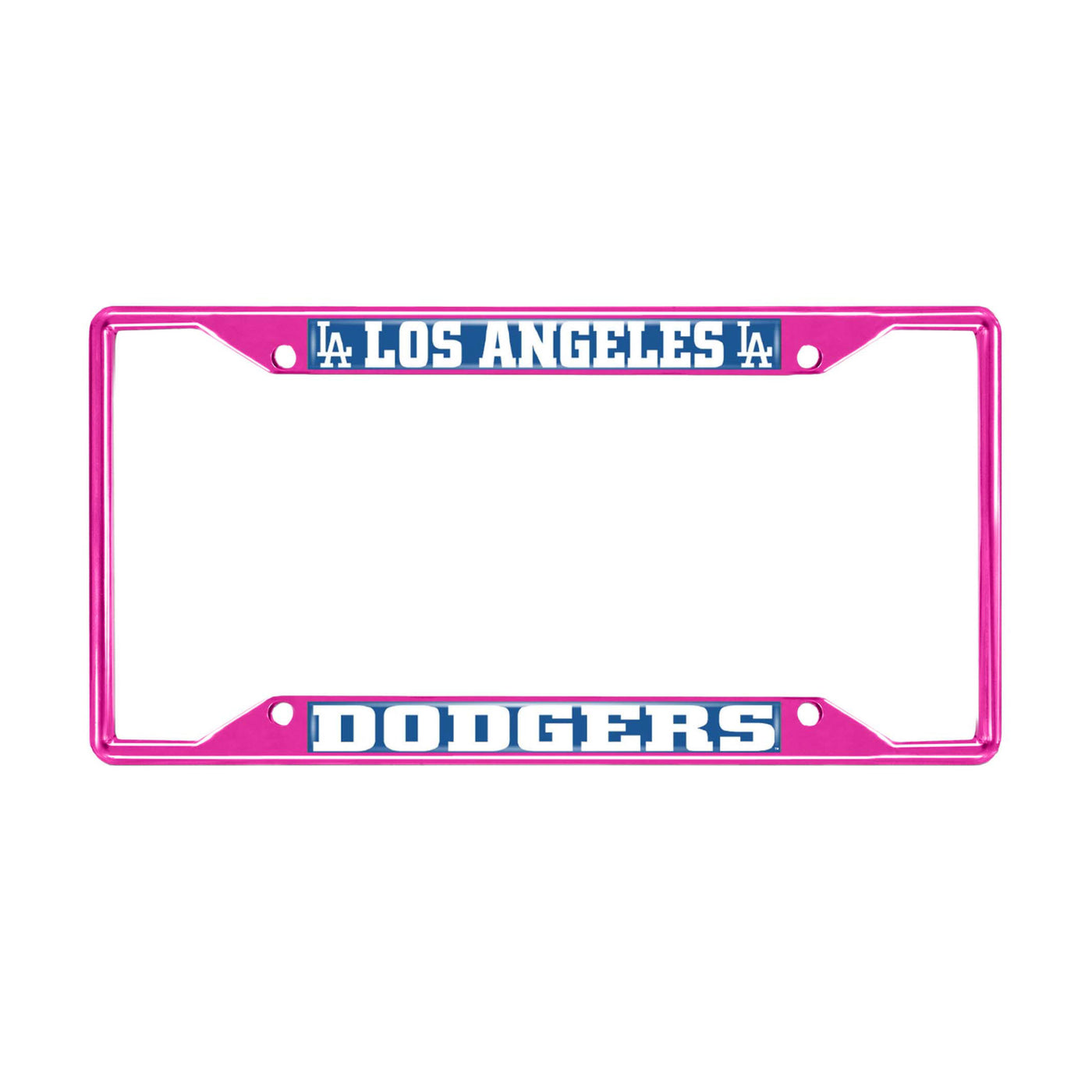 MLB - Los Angeles Dodgers-Pink License Plate Frame