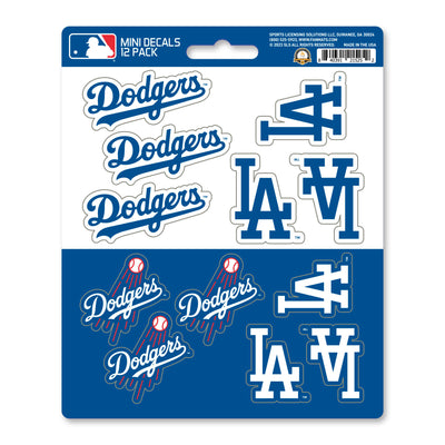 MLB - Los Angeles Dodgers Mini Decal 12-pk