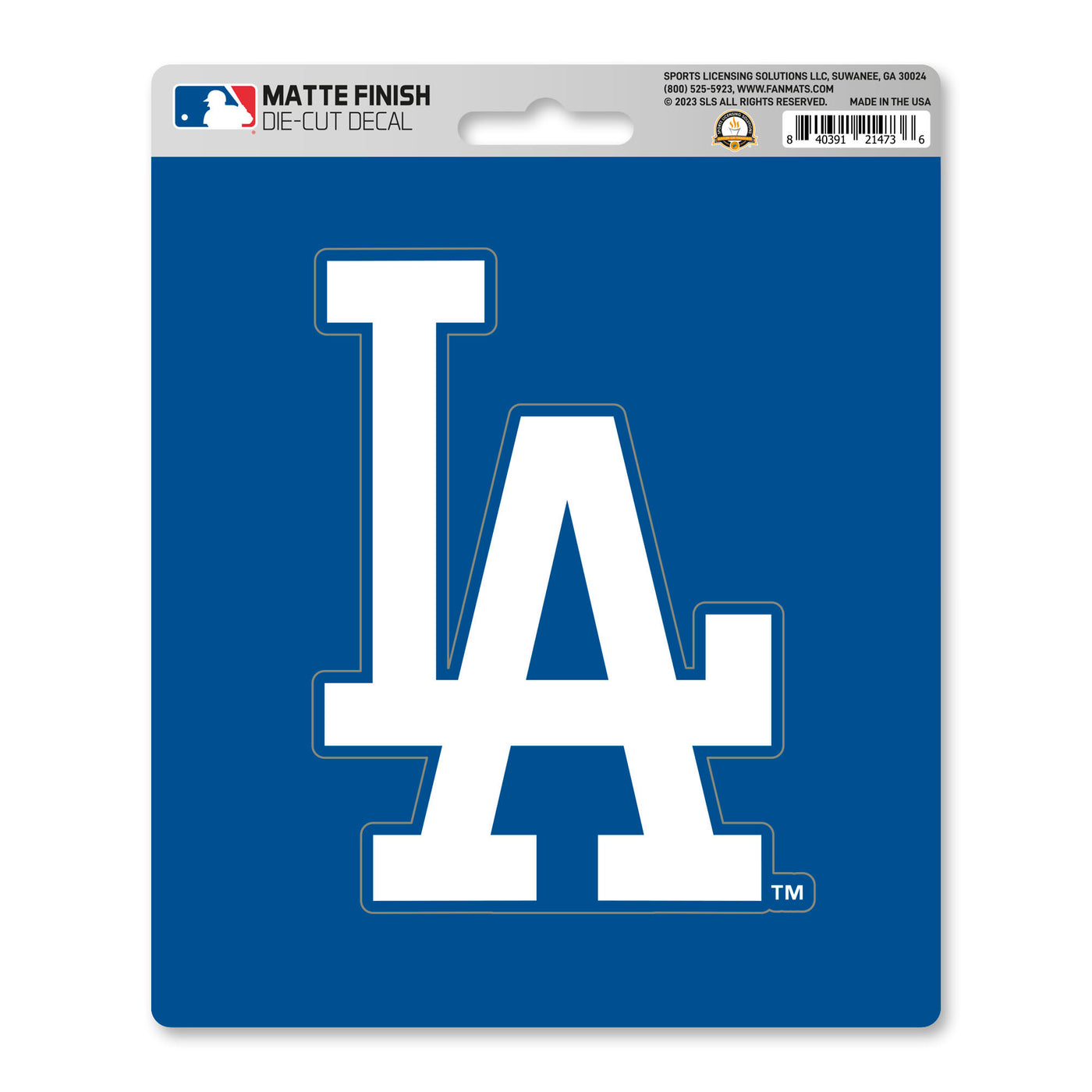 MLB - Los Angeles Dodgers Matte Decal