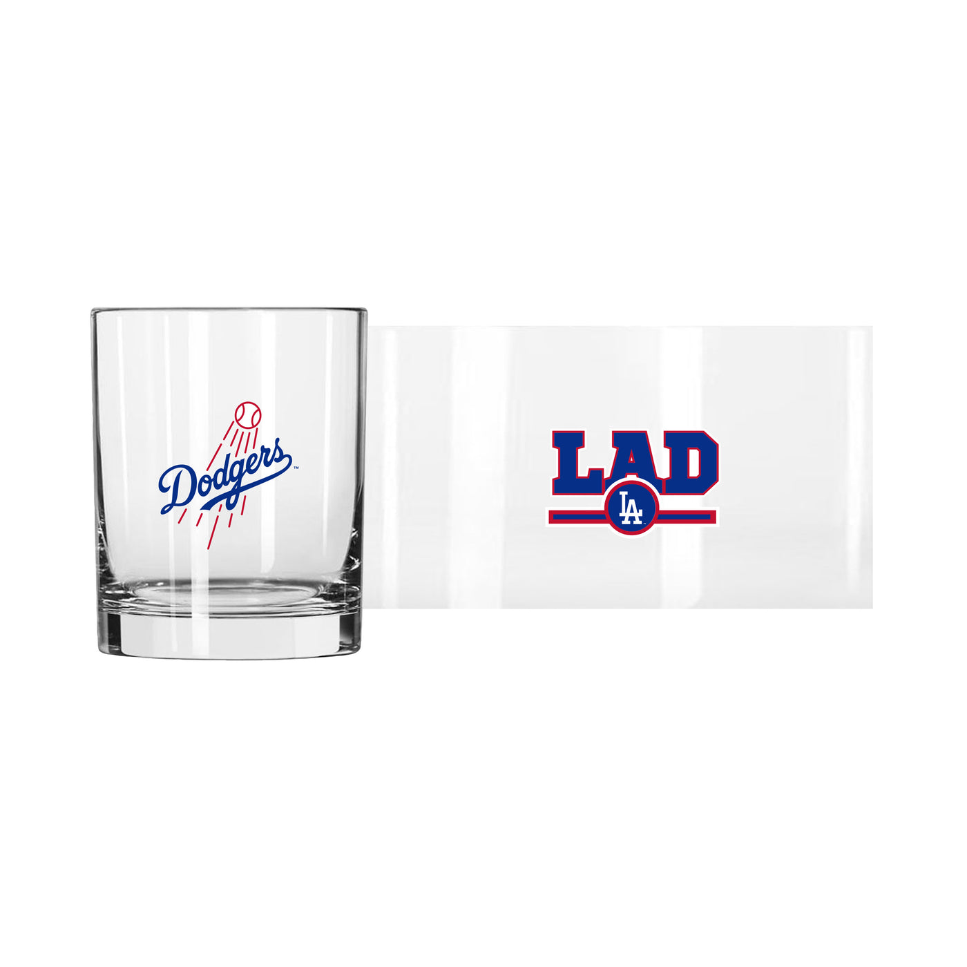 Los Angeles Dodgers 14oz Letterman Rock Glass