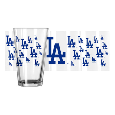 Los Angeles Dodgers 16oz Scatter Pint Glass
