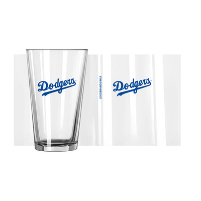 Los Angeles Dodgers 16oz Retro Pint Glass