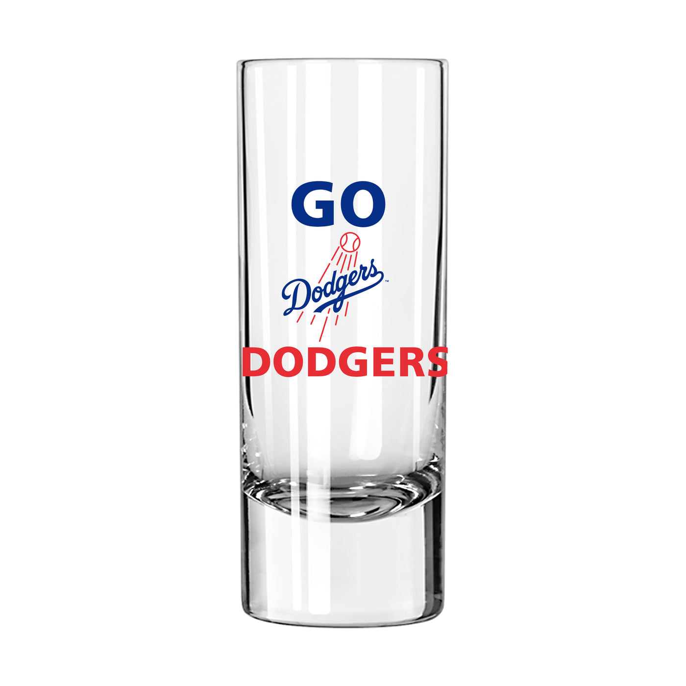 Los Angeles Dodgers 2.5oz Slogan Shooter Glass