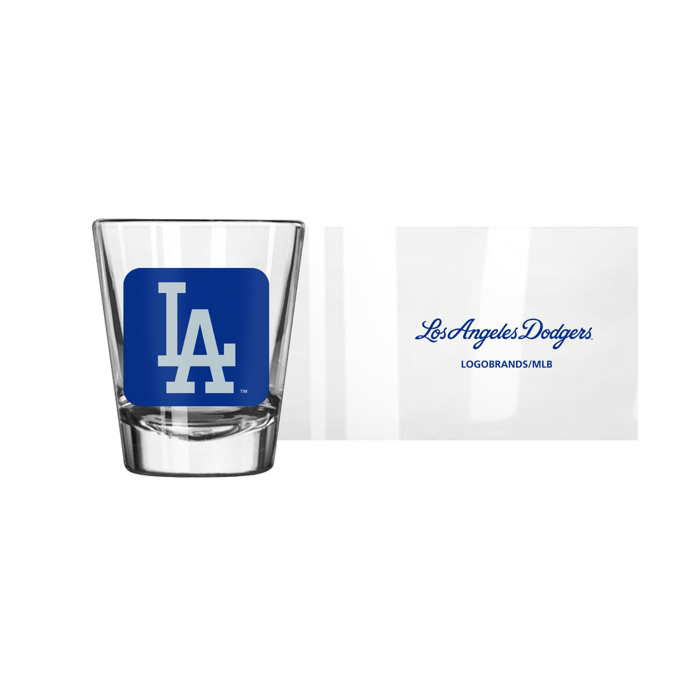 LA Dodgers 2oz Cube Shot Glass