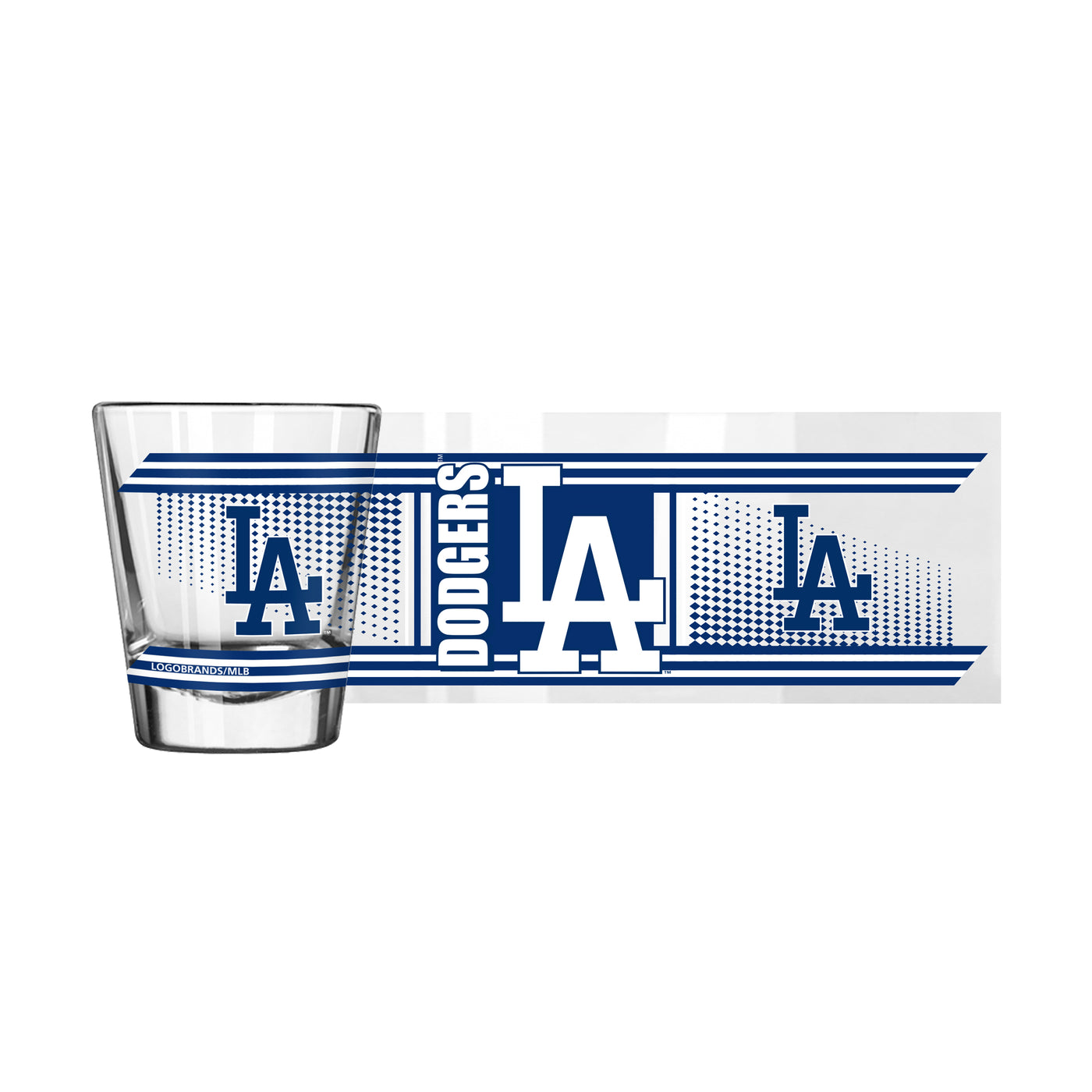 Los Angeles Dodgers 2oz Hero Shot Glass